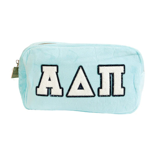 ADPi Chenille Cosmetic Toiletries Pouch (Copy)