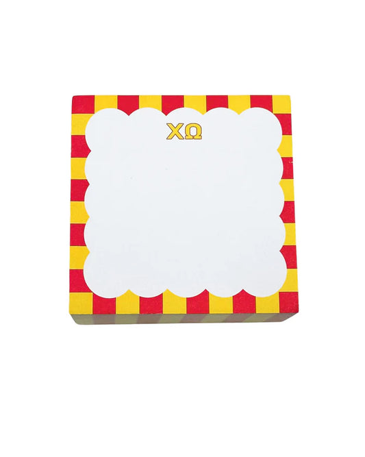Chi O 4 x 4 Sticky Note Cube (500 Sheets)