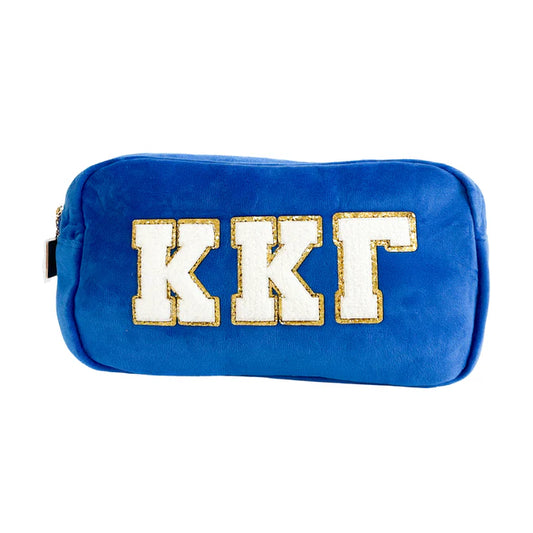 Kappa Chenille Cosmetic Toiletries Pouch