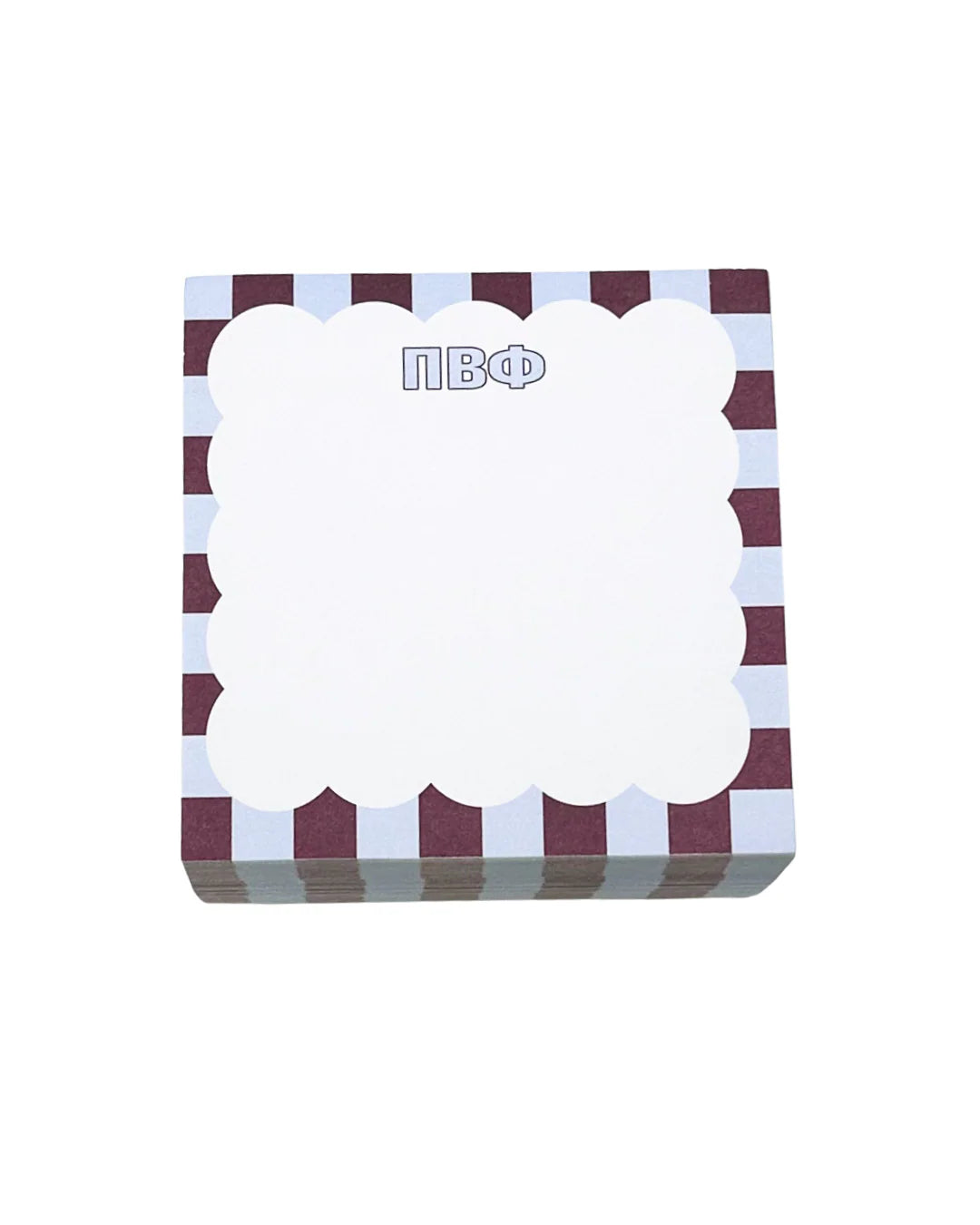 Pi Phi 4 x 4 Sticky Note Cube (500 Sheets)