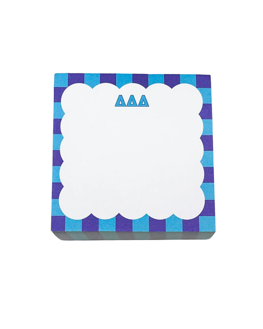 Tri Delta 4 x 4 Sticky Note Cube (500 Sheets)